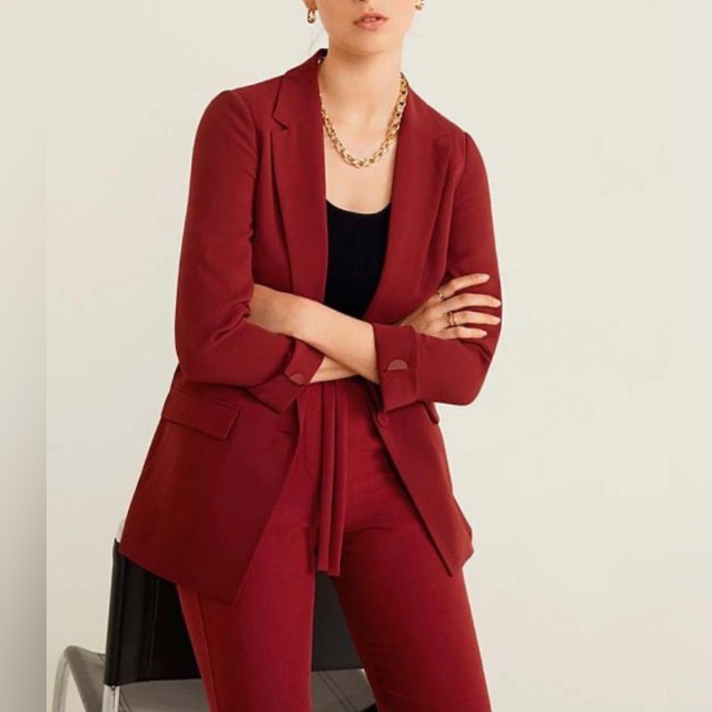MANGO Vermilion Eleonor Blazer